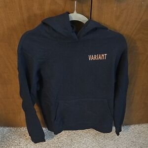 Black Hoodie with Variant Logo